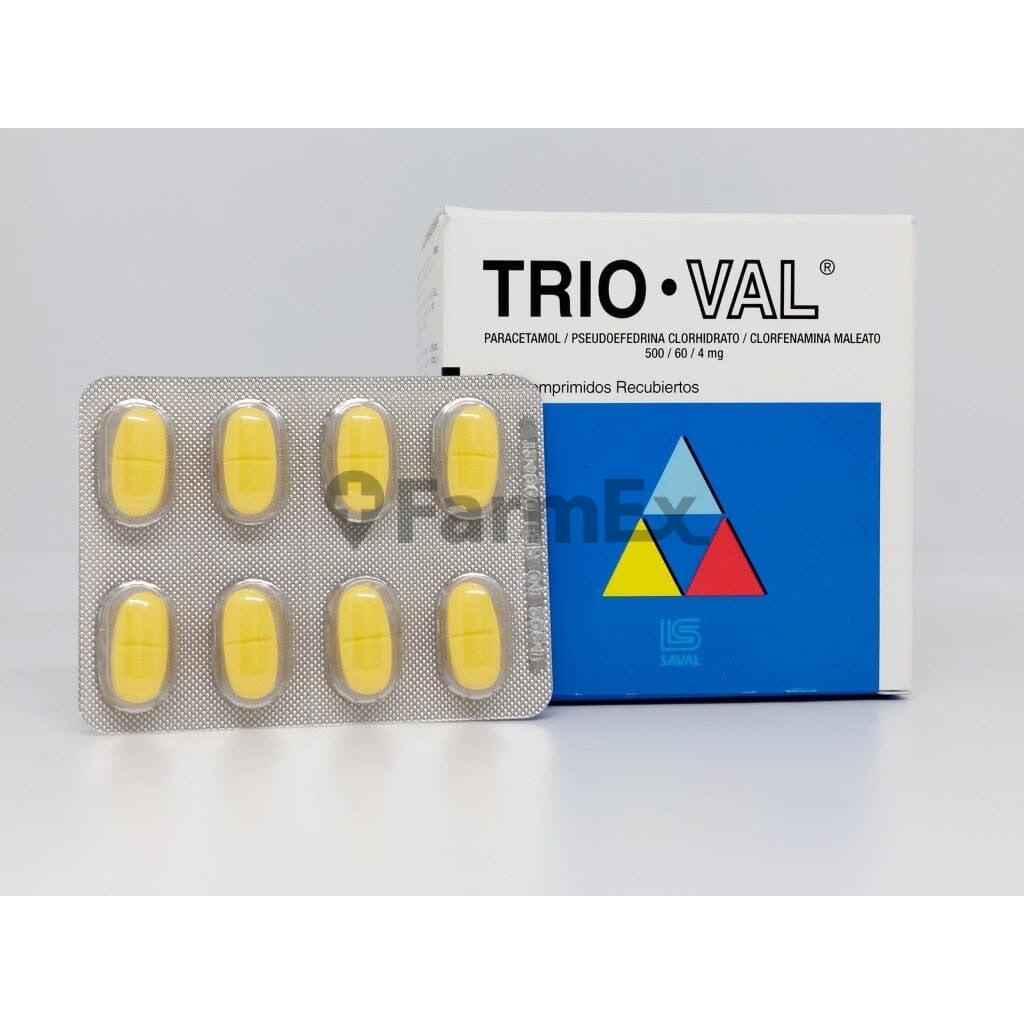 Trioval Tira x 8 comprimidos SAVAL